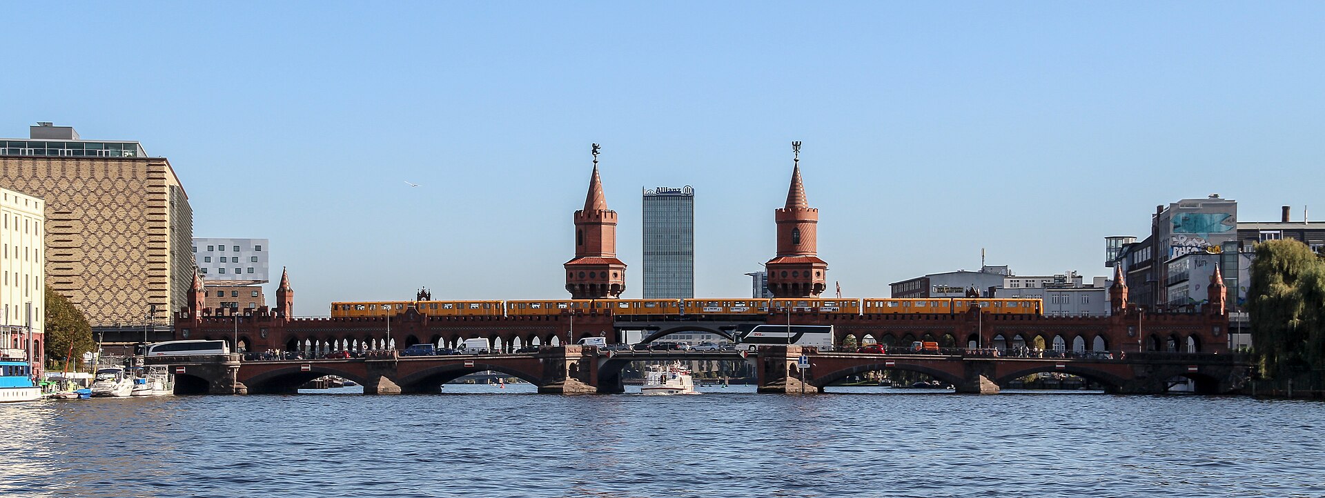 Oberbaum Bridge in Berlin