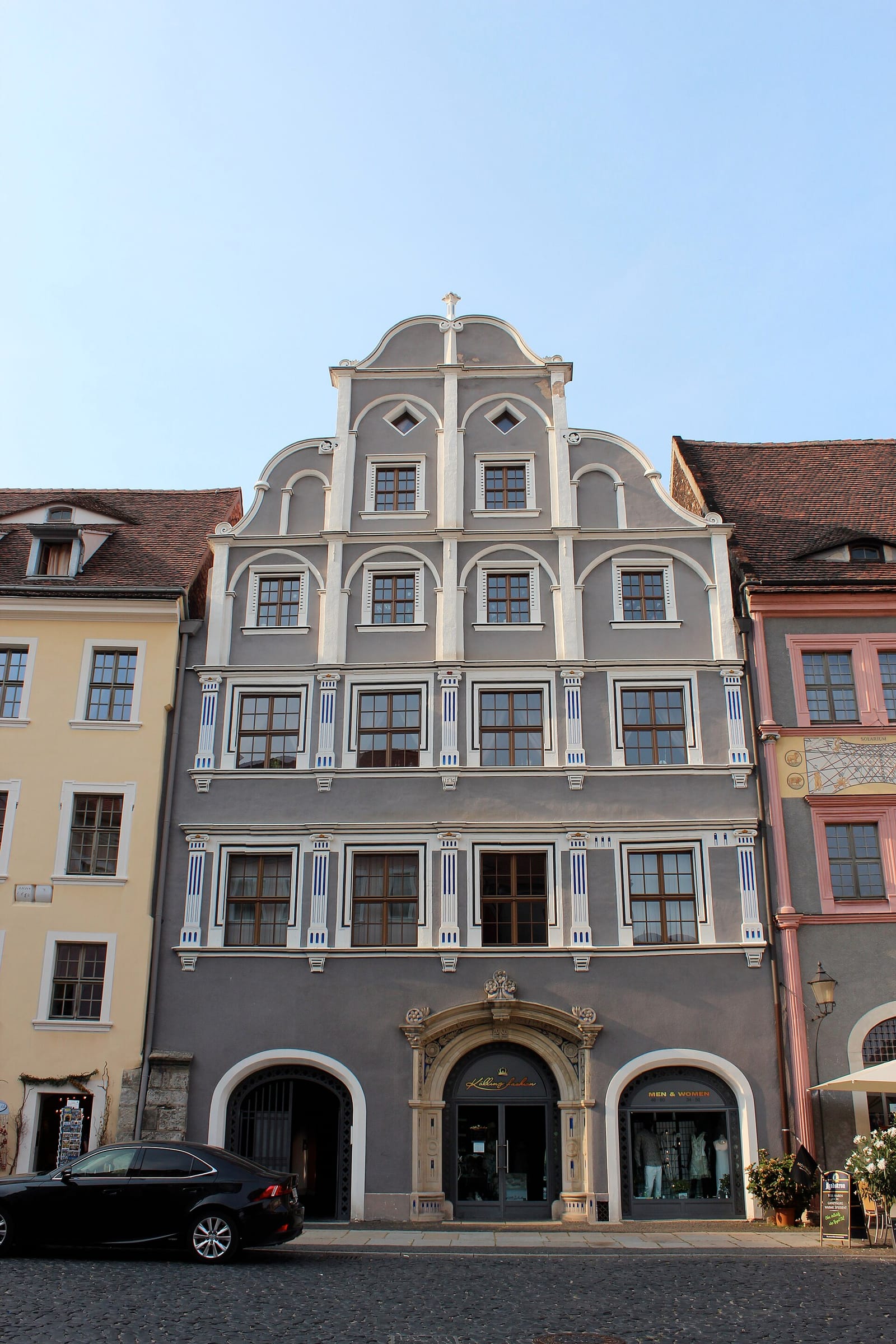 Renaissance houses on the Untermarkt in Görlitz