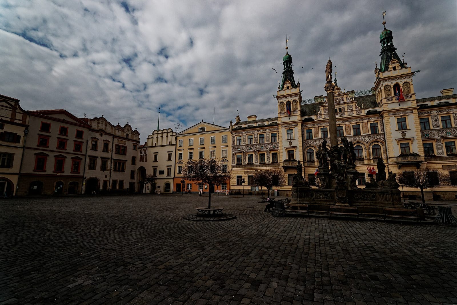 Renaissance houses on Pernštýn Square, Pardubice