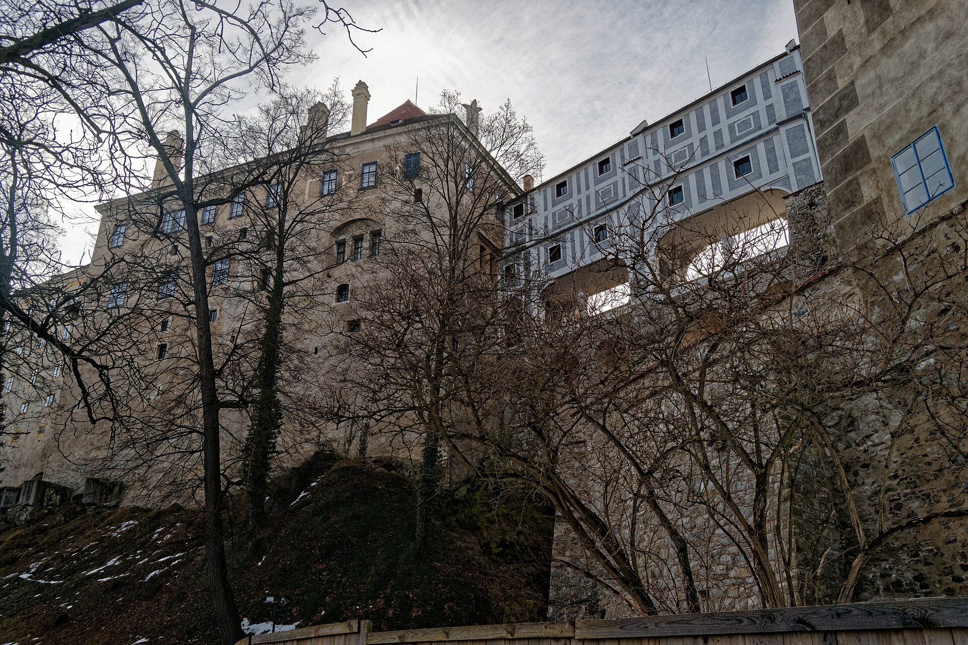 Cloak Bridge in Český Krumlov