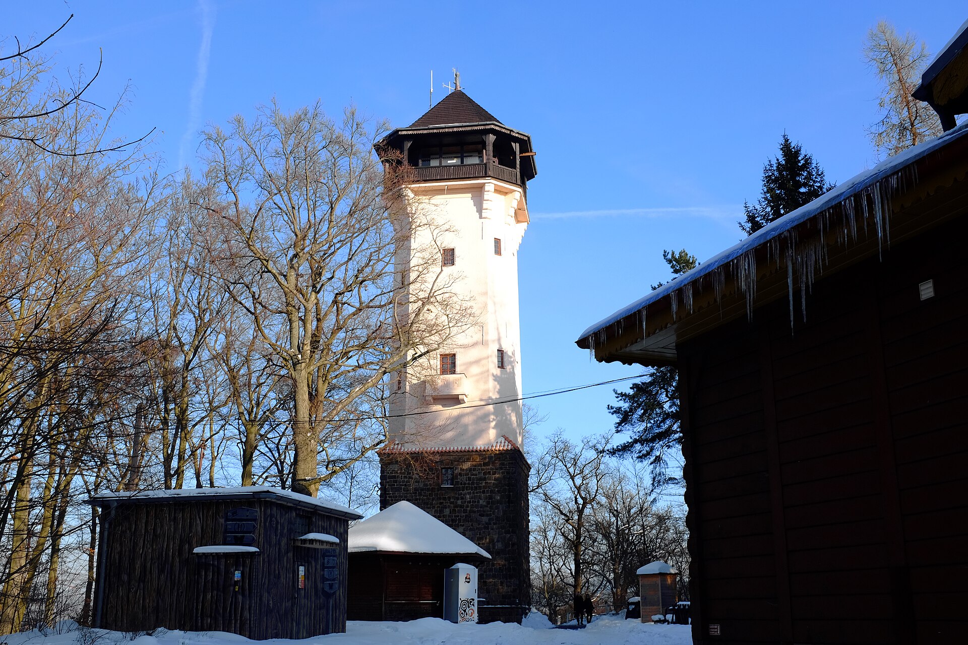 Diana Lookout Tower in Karlovy Vary