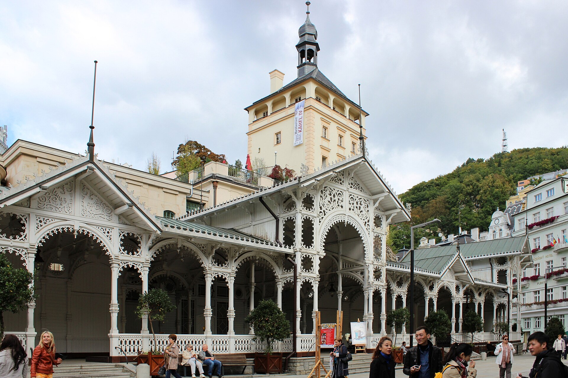 Market Colonnade in Karlovy Vary