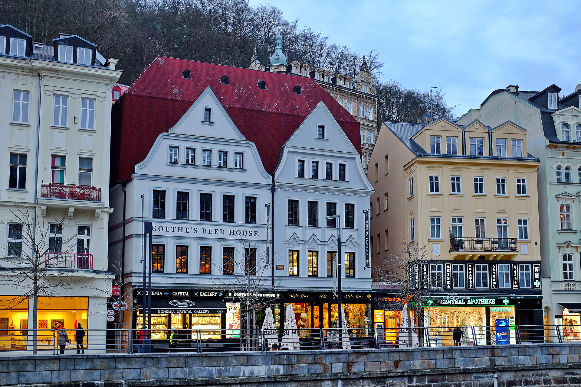 Stará Louka & Teplá Promenade in Karlovy Vary