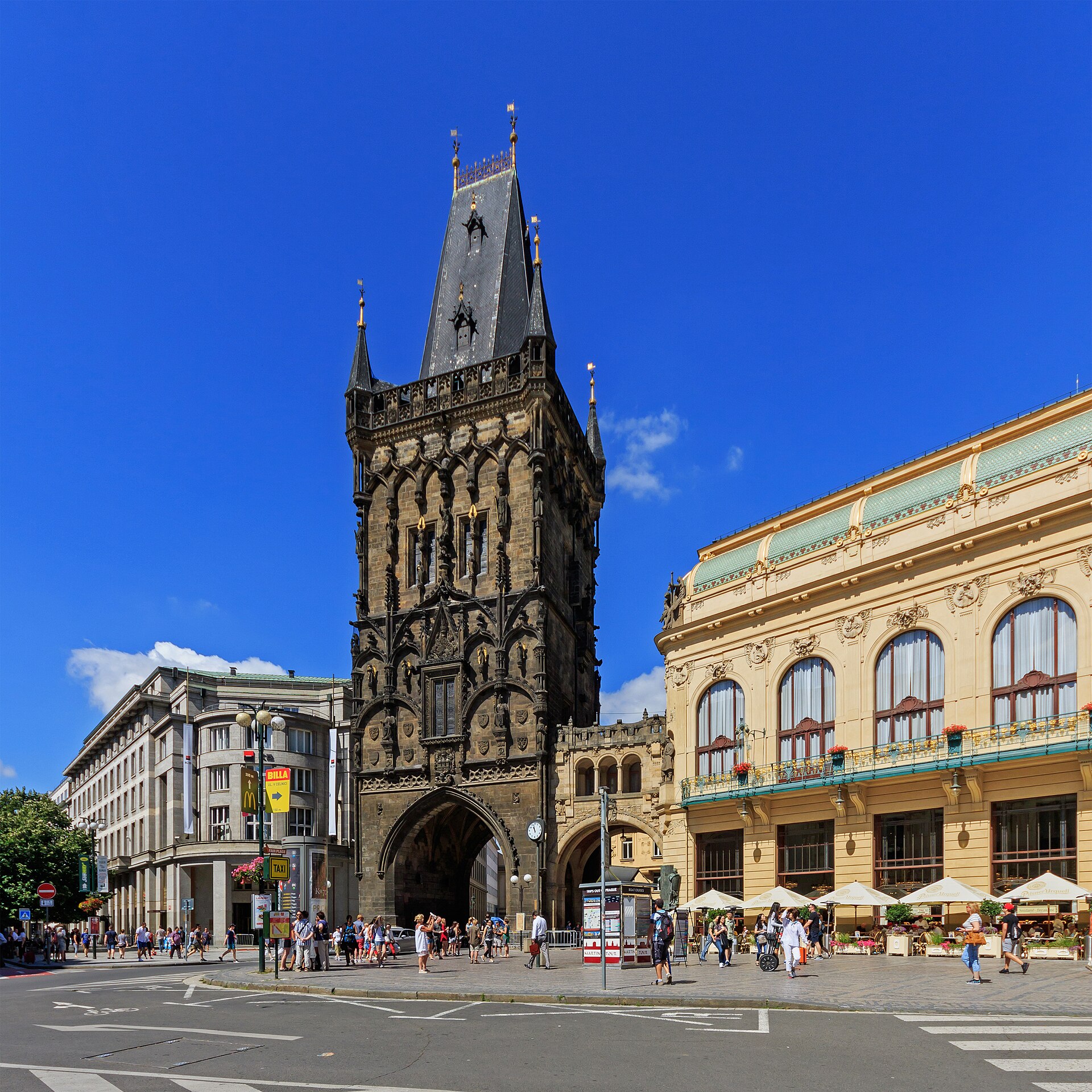 Powder Tower & Municipal House in Prague