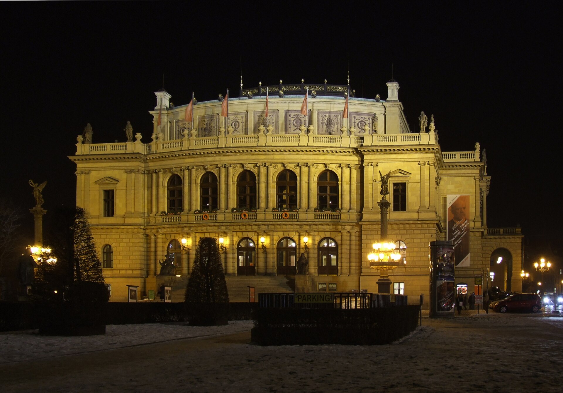 Rudolfinum & Jan Palach Square in Prague