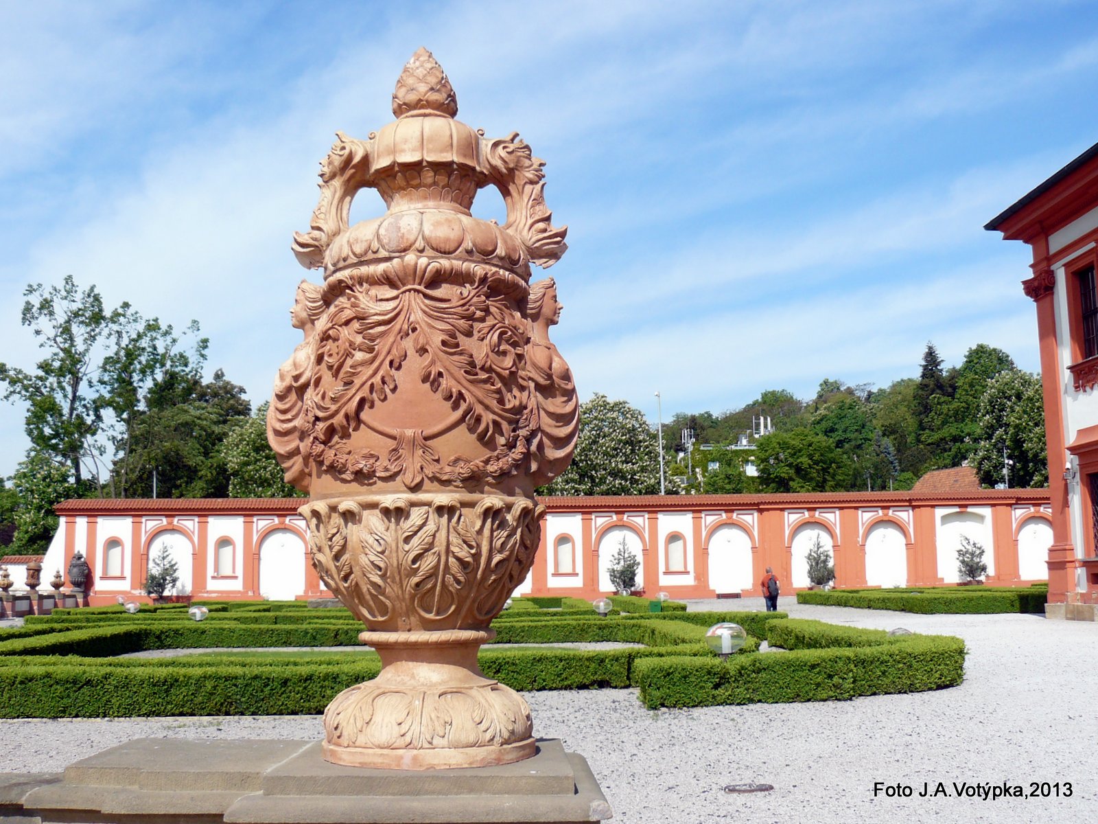 Troja Palace Gardens in Prague