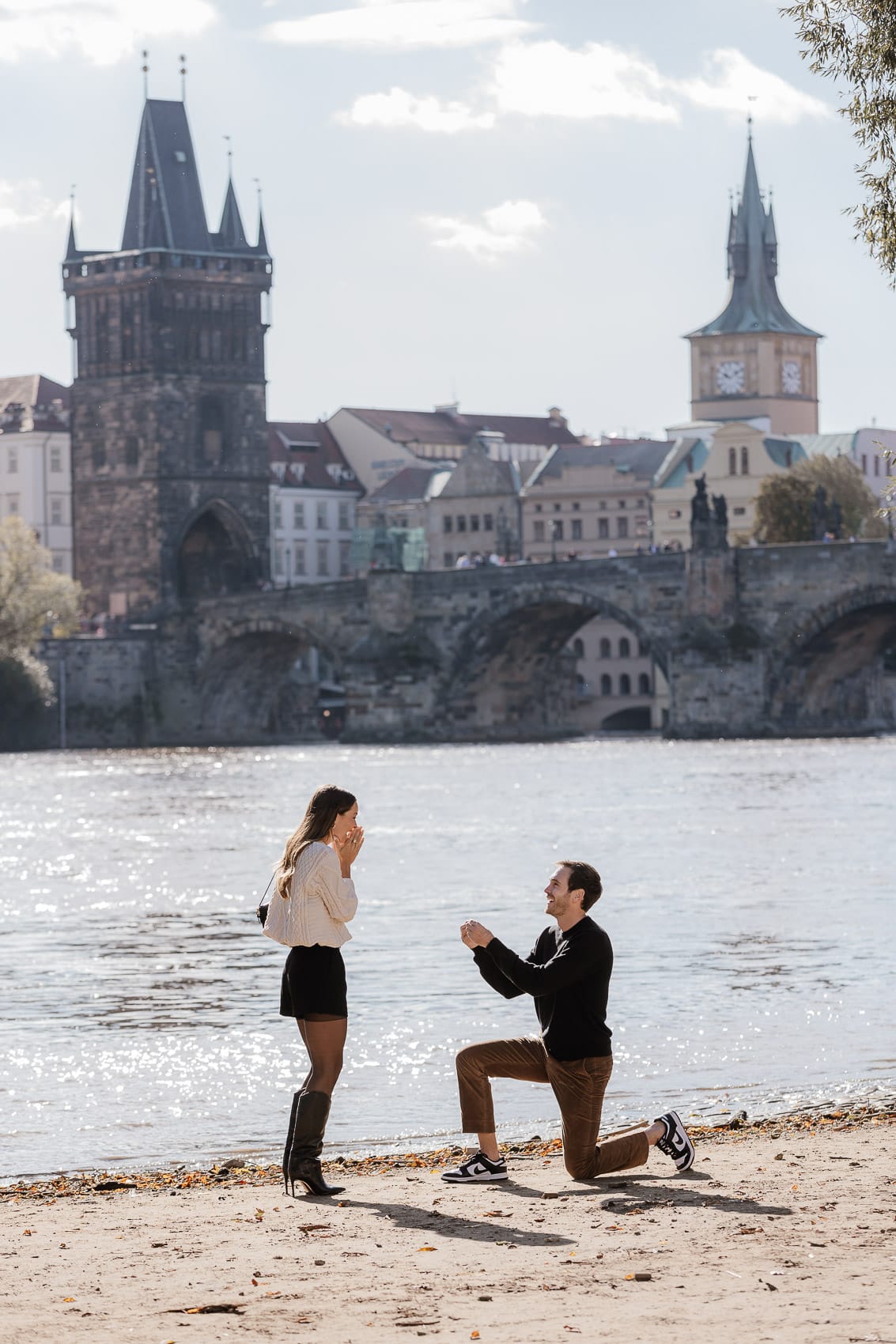 Prague proposal photography