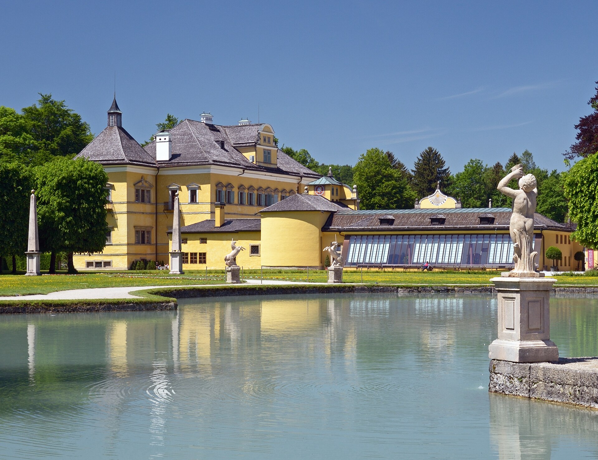 Hellbrunn Palace Gardens in Salzburg