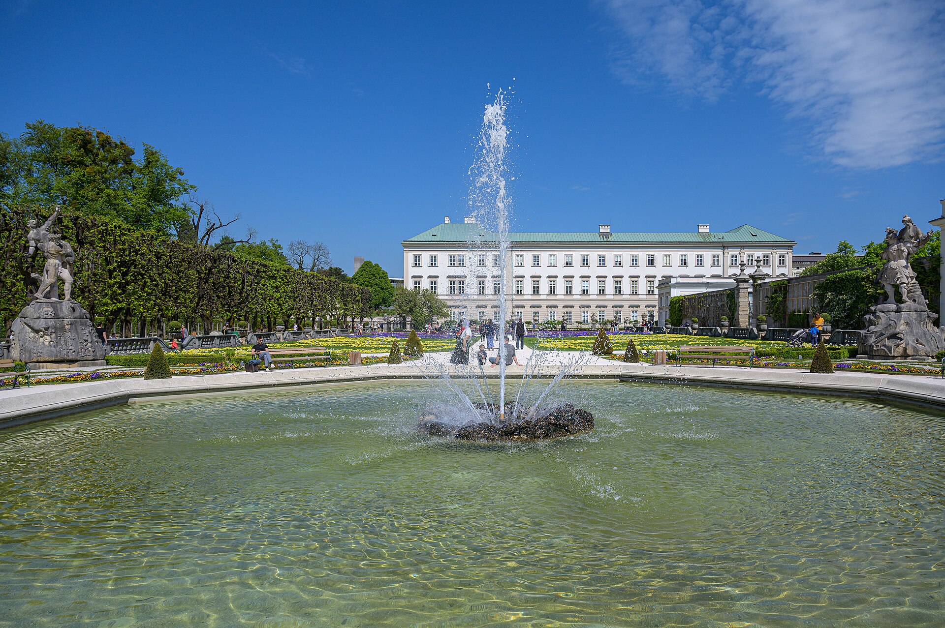Mirabell Palace Gardens in Salzburg