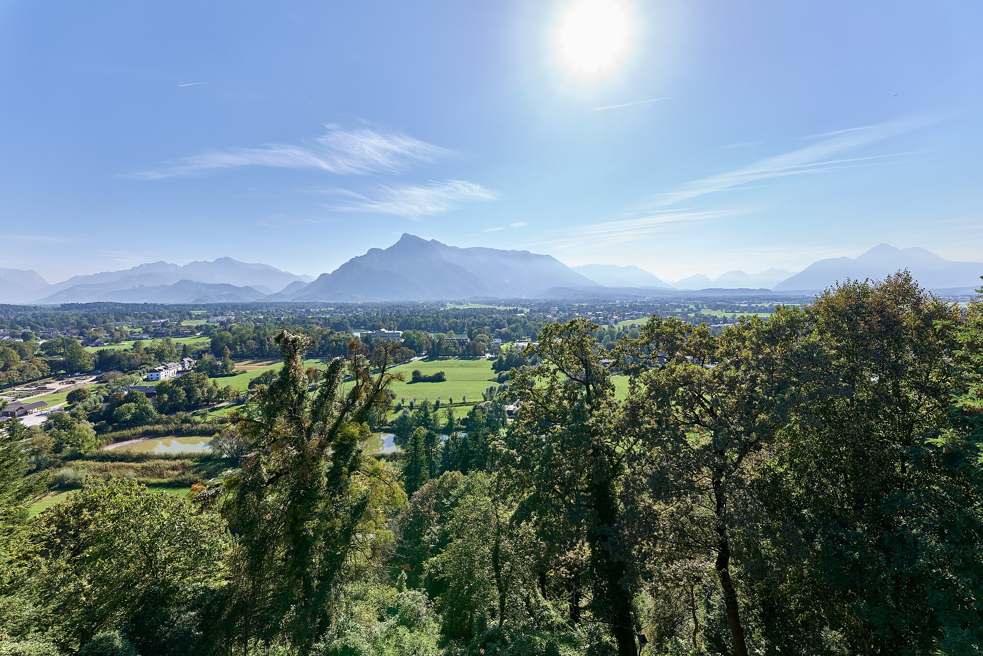 Mönchsberg Viewpoint in Salzburg