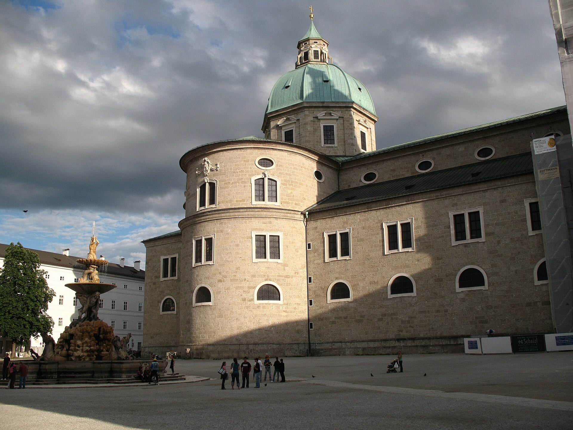 Residenzplatz in Salzburg