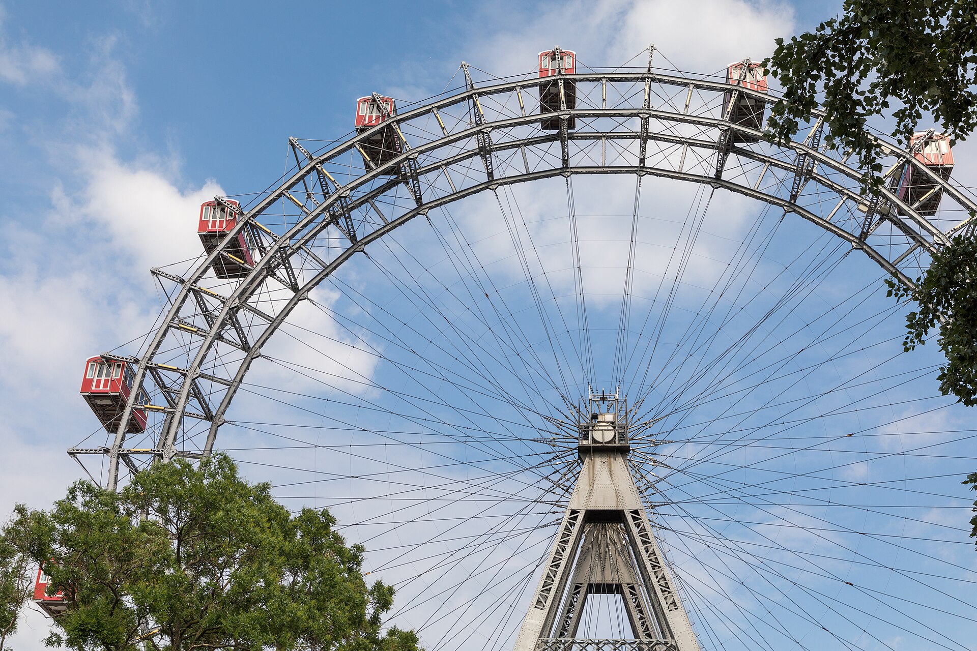Prater & Giant Ferris Wheel in Vienna