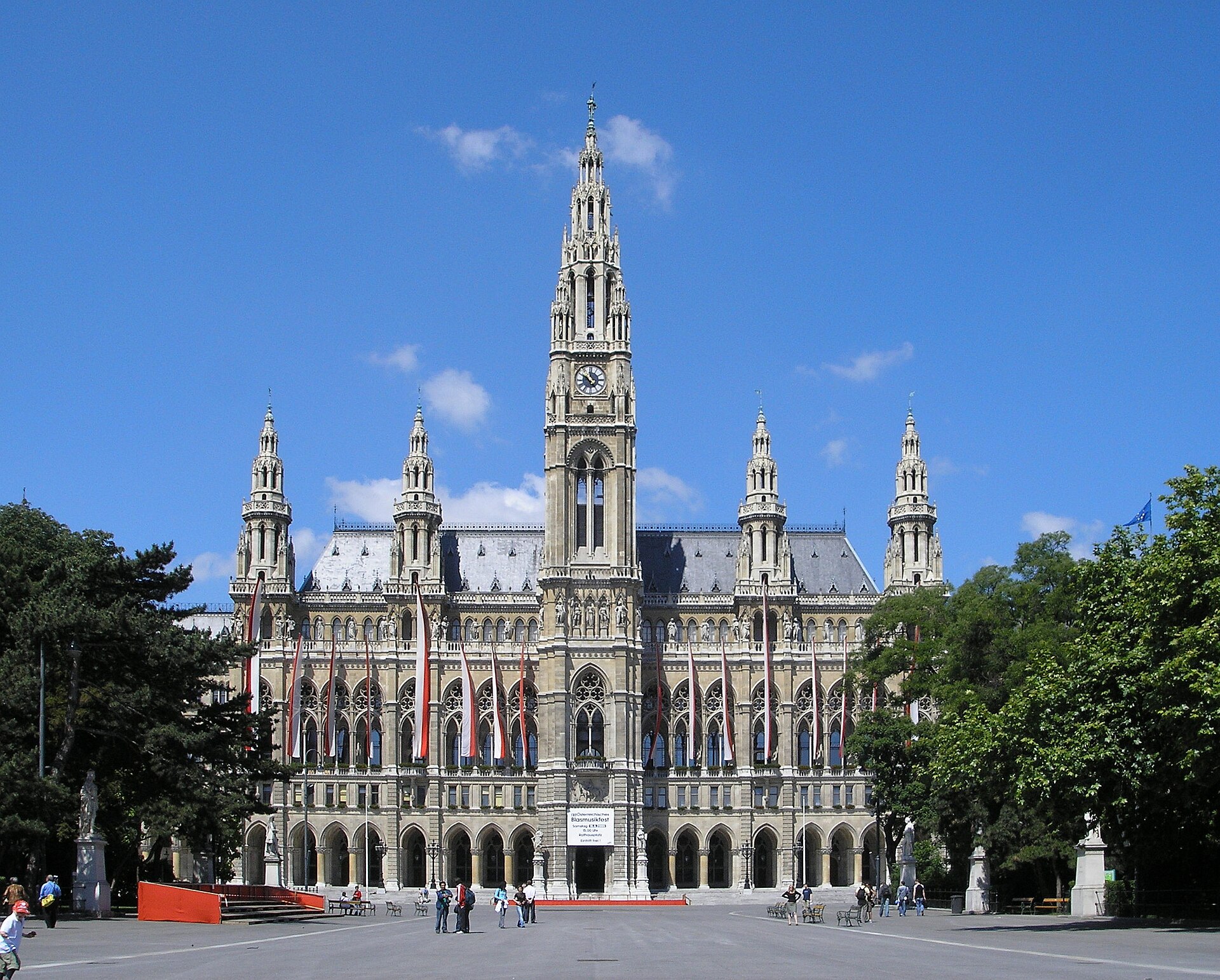 Rathauspark in Vienna